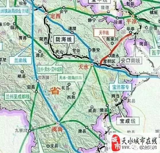 县,渭源县,陇西县, 武山县,甘谷县,天水市,徽县,陕西省的略阳县,勉县